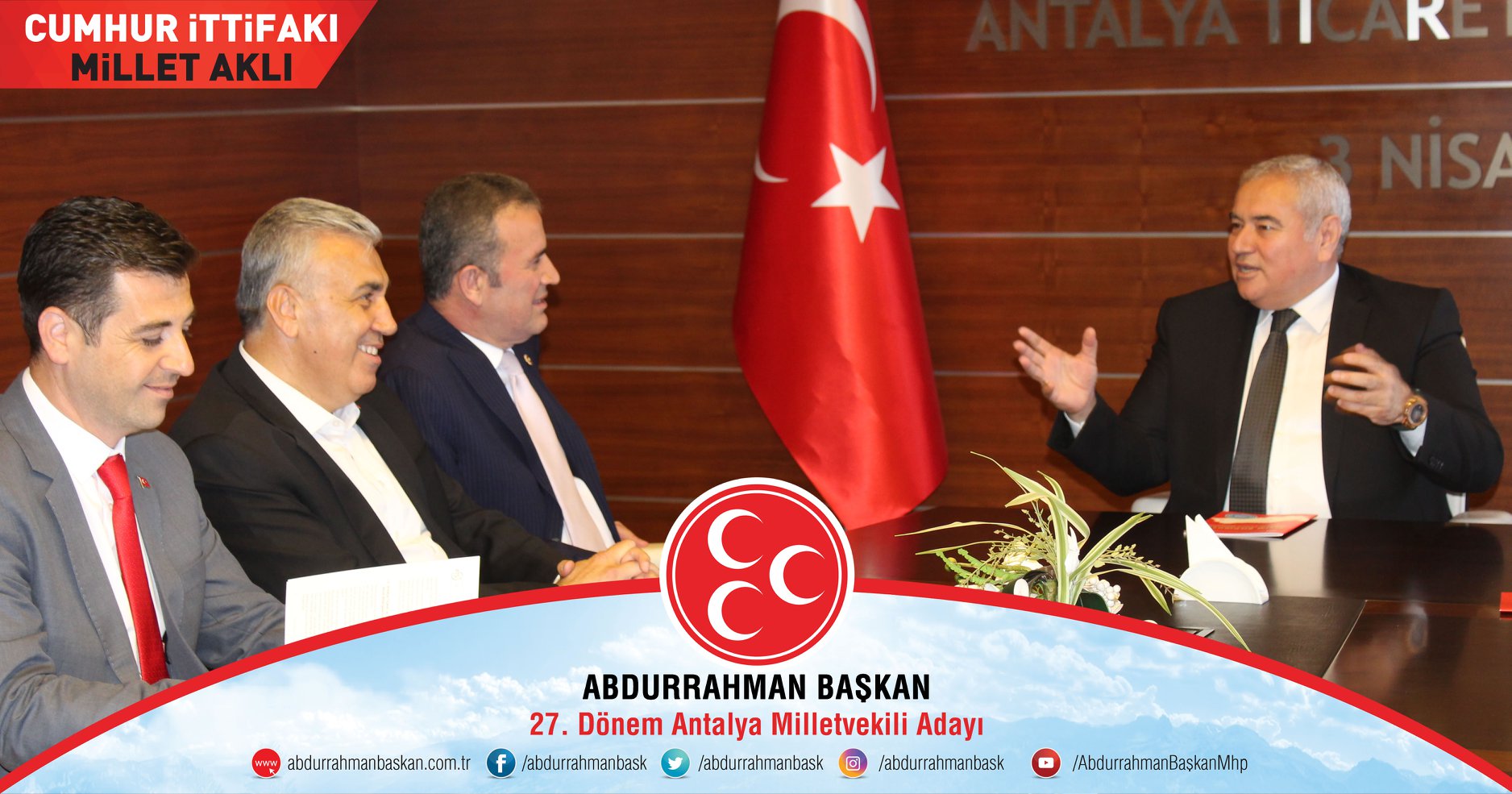 Projelerimizi Antalya Ticaret Odası Başkanımız Davut Çetin ile paylaştık.